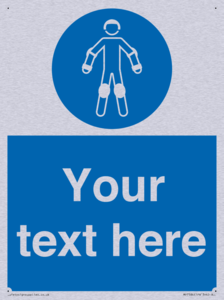 Custom protective roller sport equipment must be worn